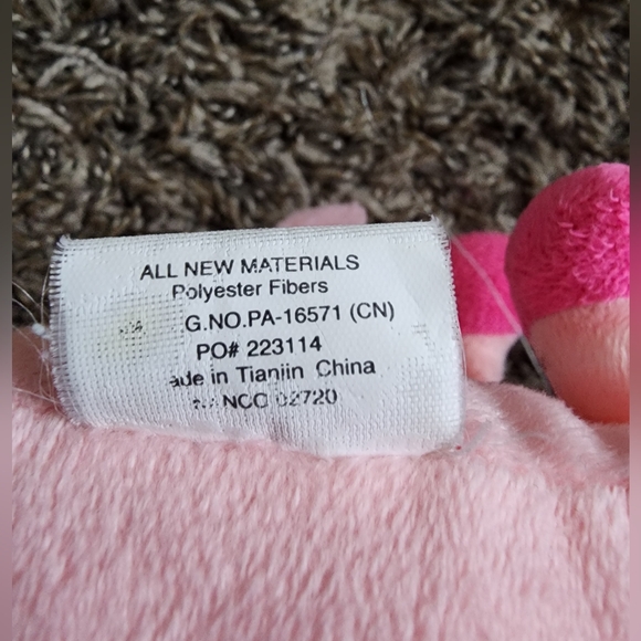 Minecraft Nanco Pixel Cube Pink Pig Plush - Picture 5 of 6